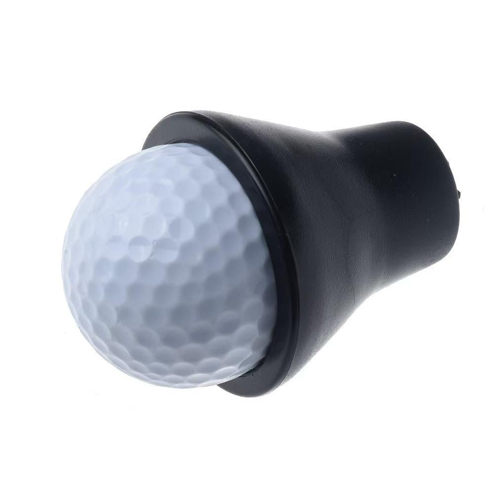 Golf Ball Pick-Up Suction Cup for Putter Grip – No-Bend Golf Ball Retriever Attachment