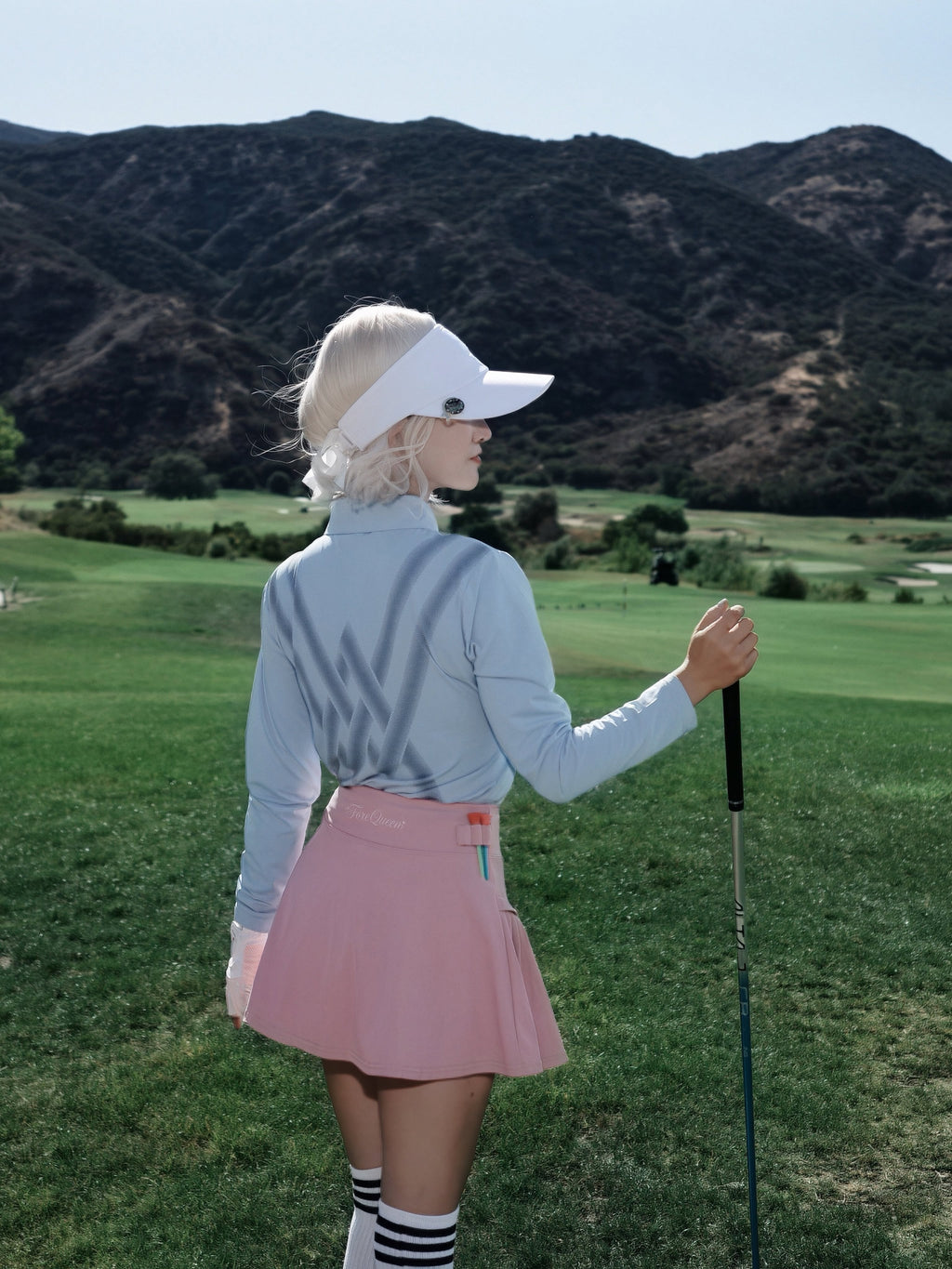 ForeQueen Golf Women’s High-Waisted Pleated Golf Skort with Built-In Shorts