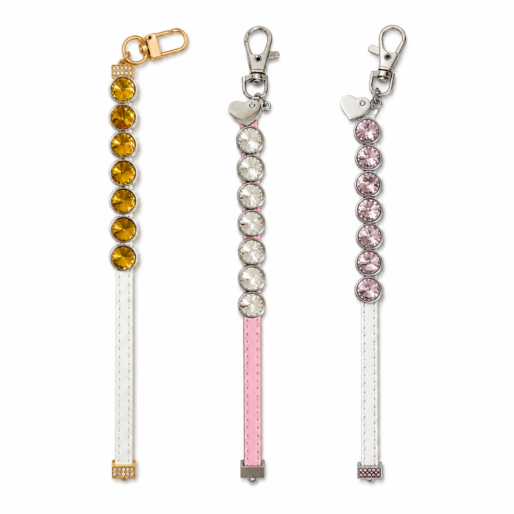 ForeQueen 7-Bead Crystal Golf Stroke Counter