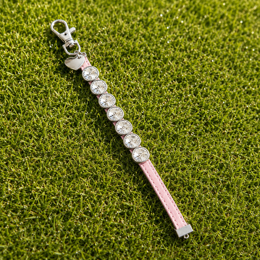 ForeQueen 7-Bead Crystal Golf Stroke Counter