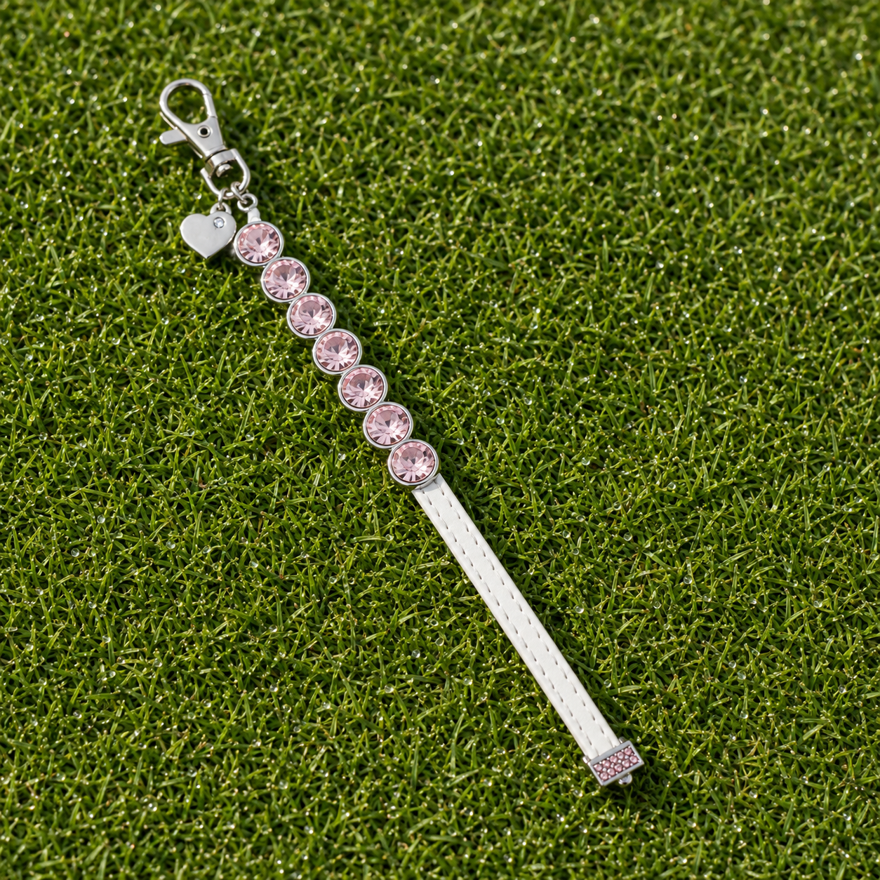 ForeQueen 7-Bead Crystal Golf Stroke Counter