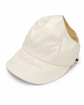 ForeQueen Soft-Brim Ponytail Golf Cap – Ivory