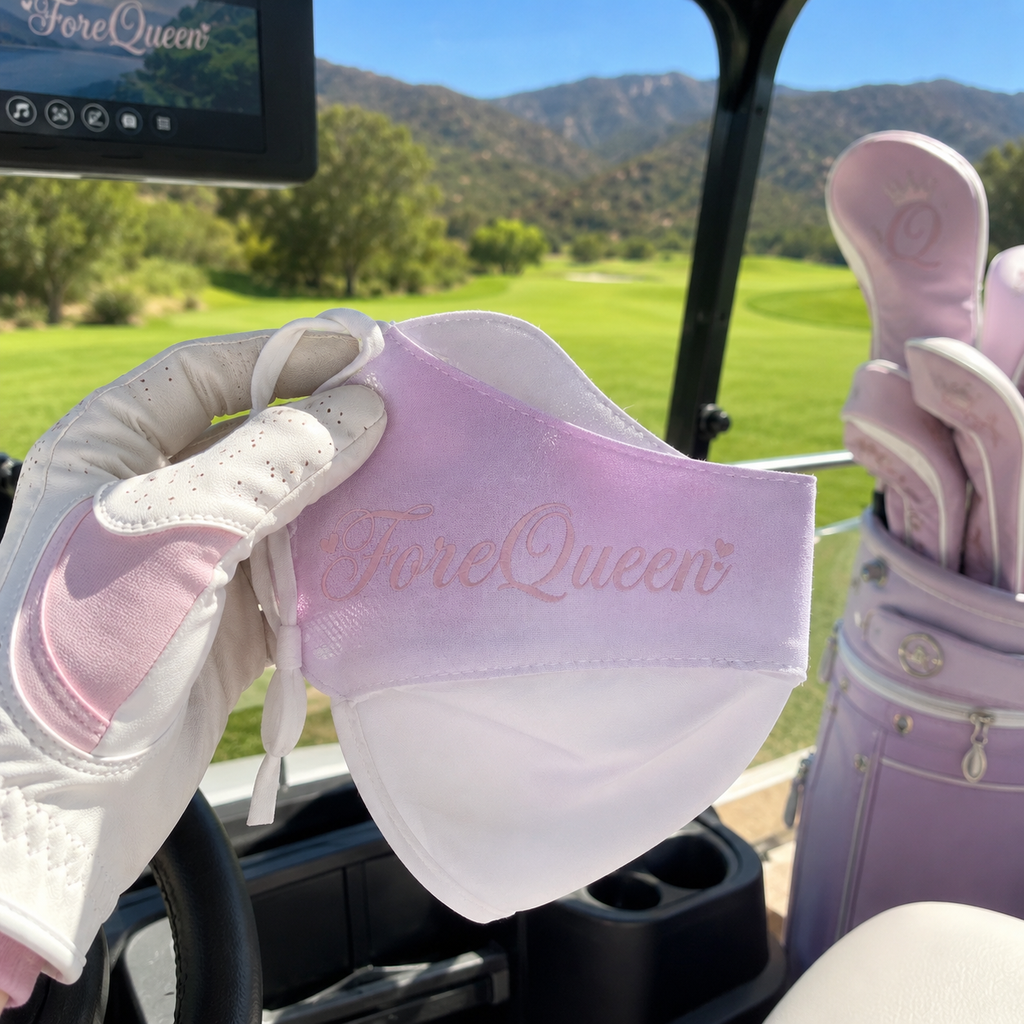 FQ Golf Women’s UPF 50+ Full Cover Sun Protection Face Mask