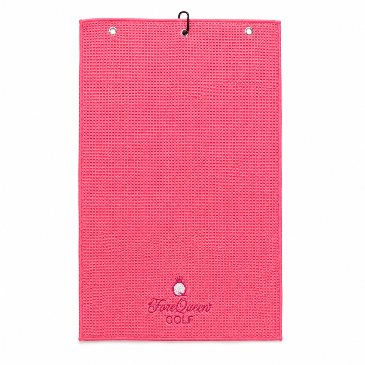 ForeQueen Golf Waffle-Texture Clip-On Golf Towel