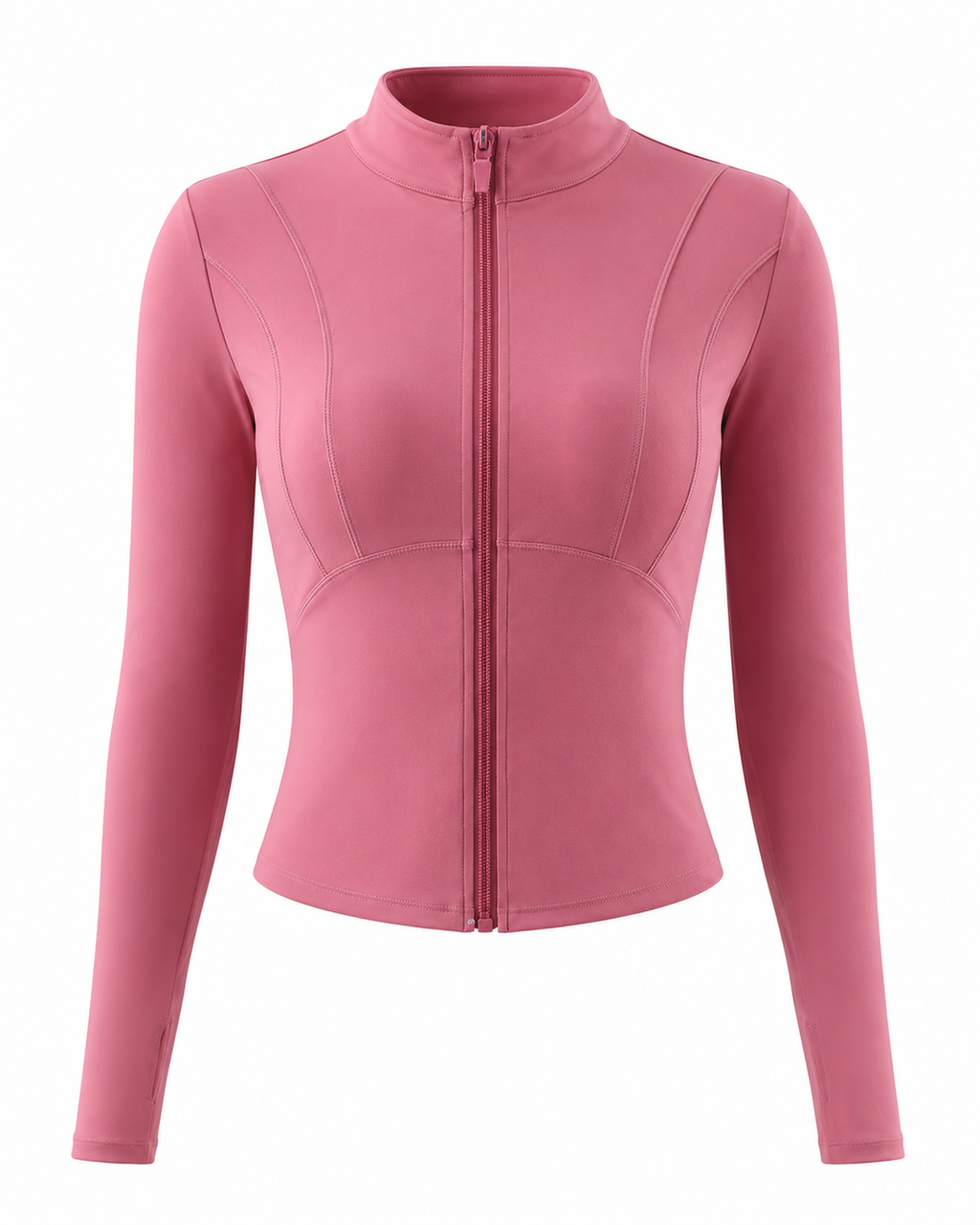 Contour Sculpt Full-Zip Golf Jacket – Dusty Rose