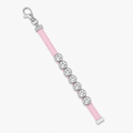 Pink Crystal Golf Score Counter – 7-Bead Clip-On Golf Bag Accessory